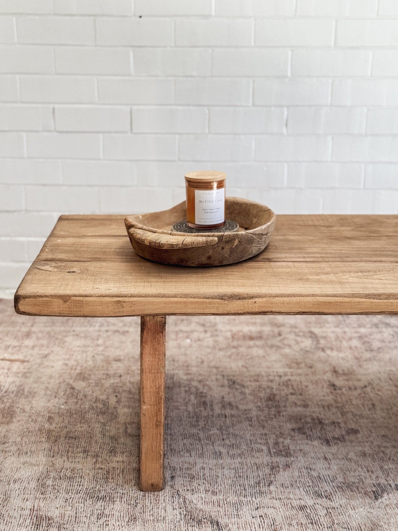 Farmhouse Coffee Table - Natural - BHM HomeConsoles