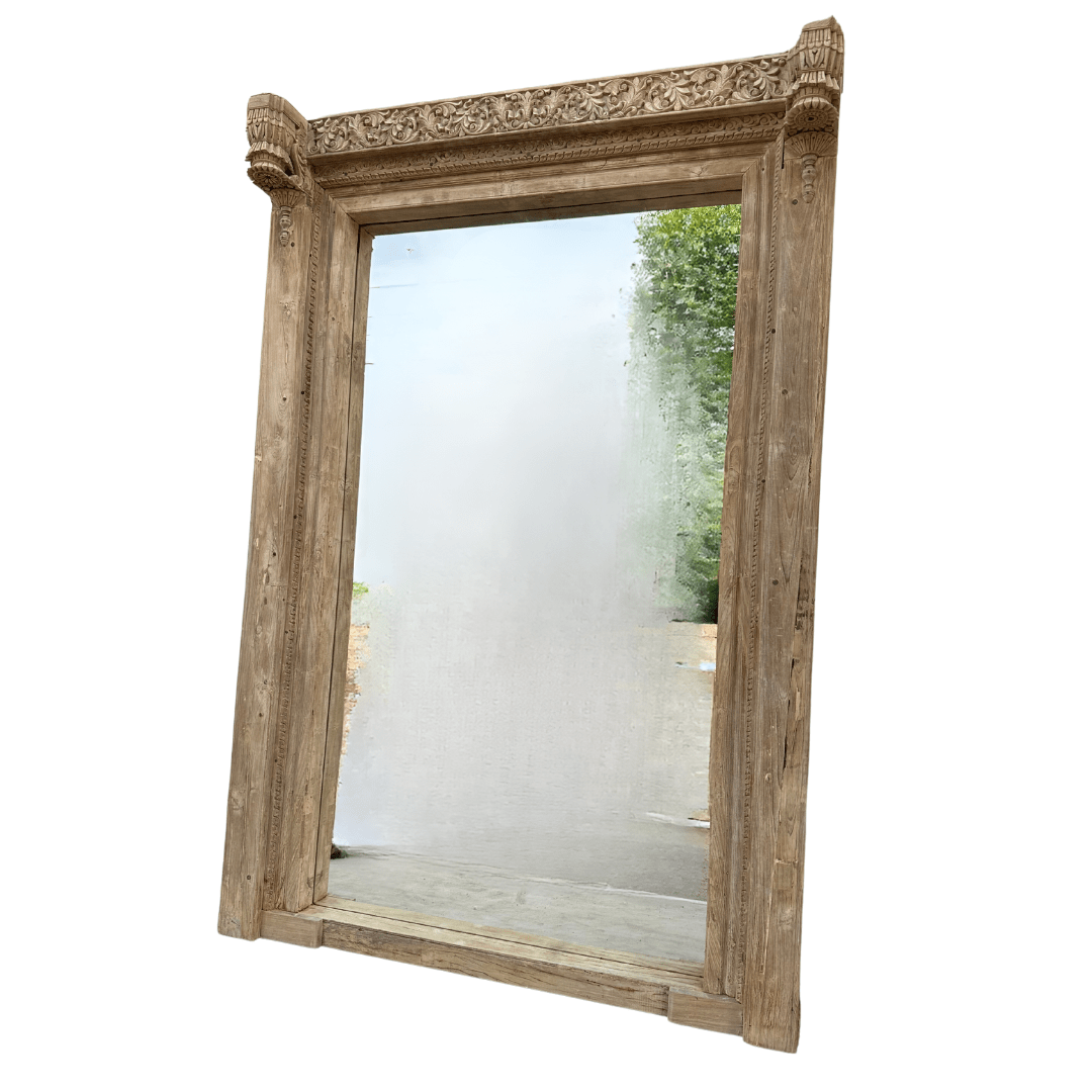 Indian Sundar Mirror - Natural - BHM HomeMirrors and Doors