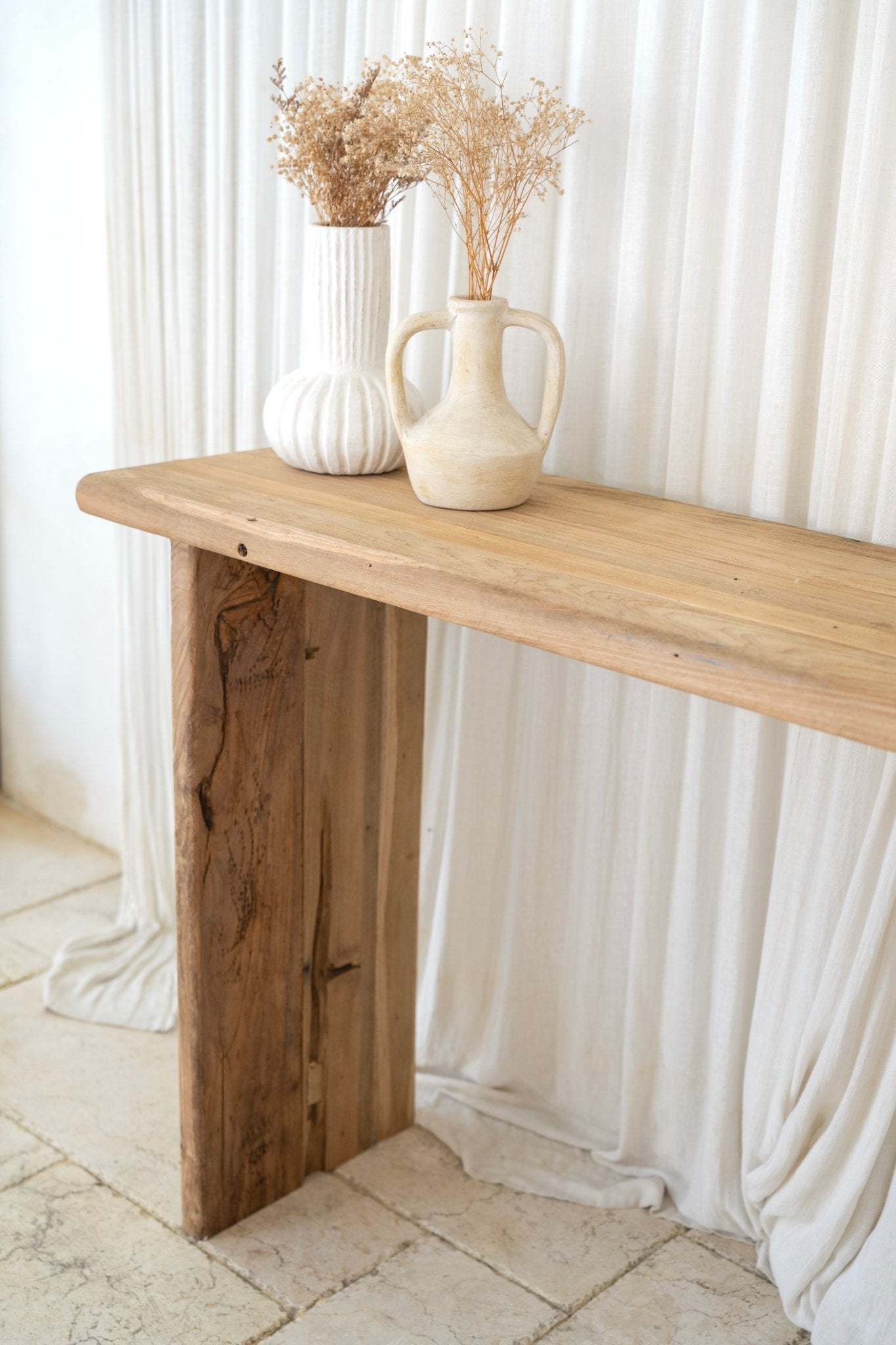 Kayu Alter Wooden Console - PRESALE - BHM HomeStools and Benches