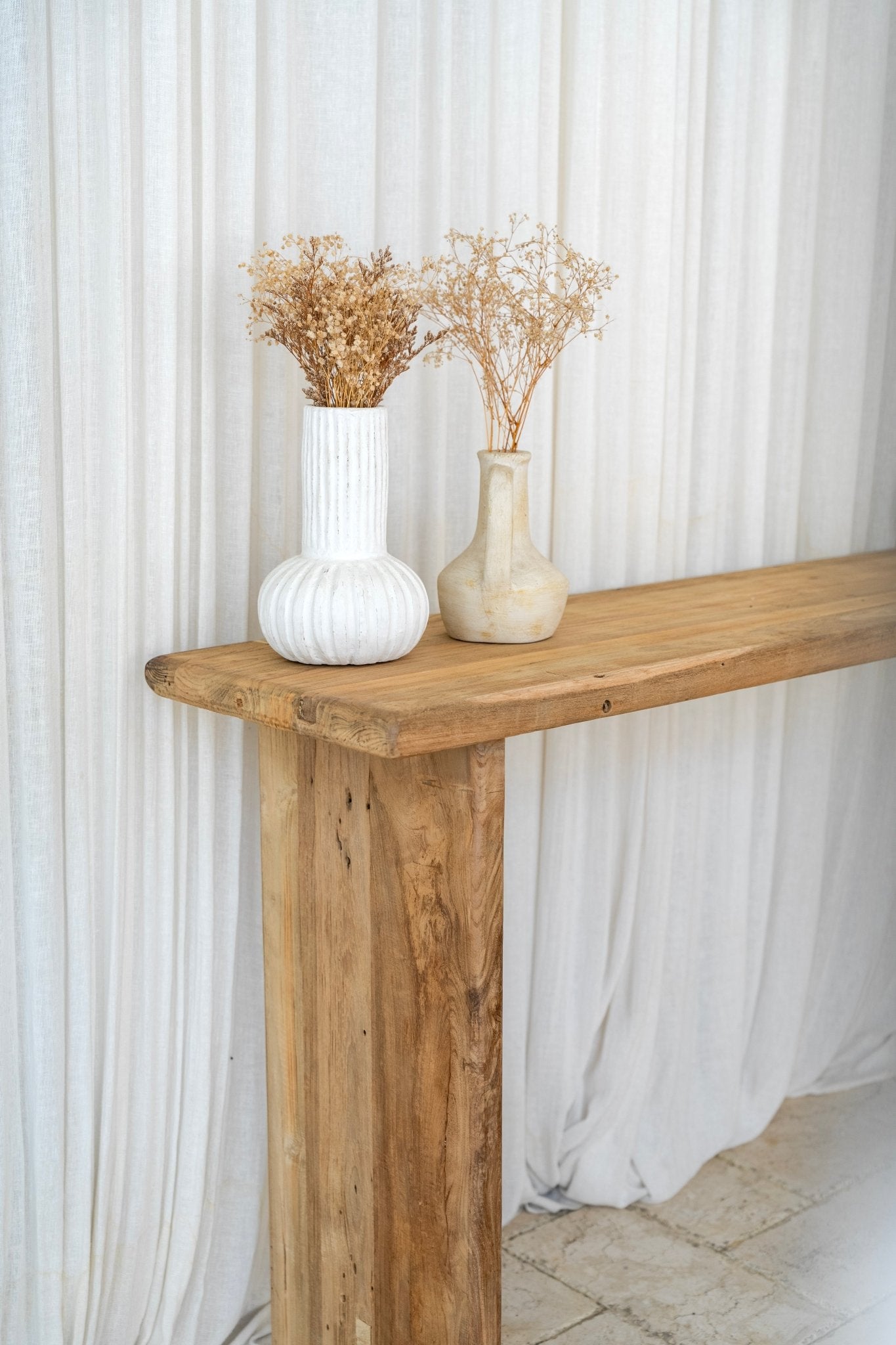 Kayu Alter Wooden Console - PRESALE - BHM HomeStools and Benches