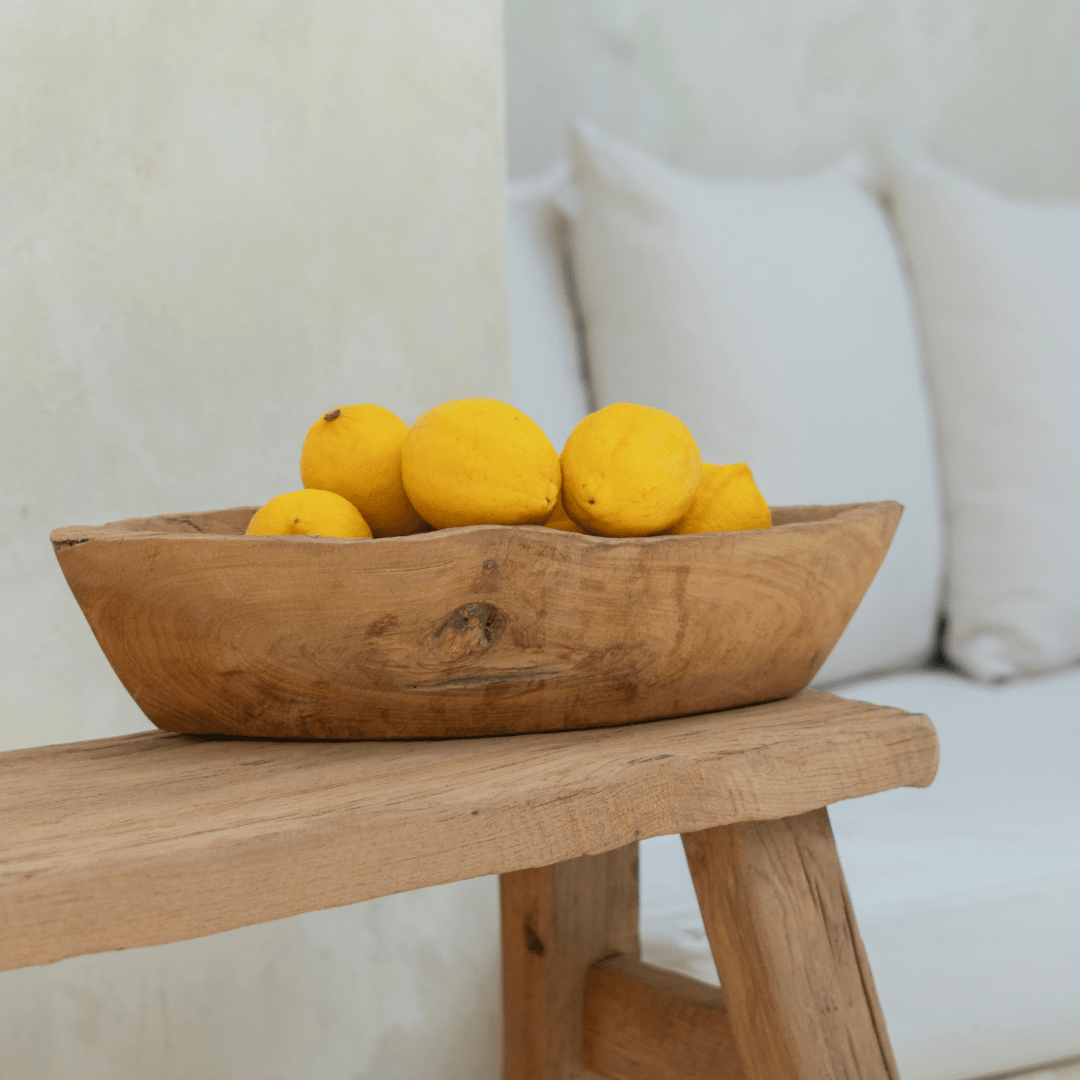 Kayu Teak Root Tray - BHM HomeBoards Bowls and Trays