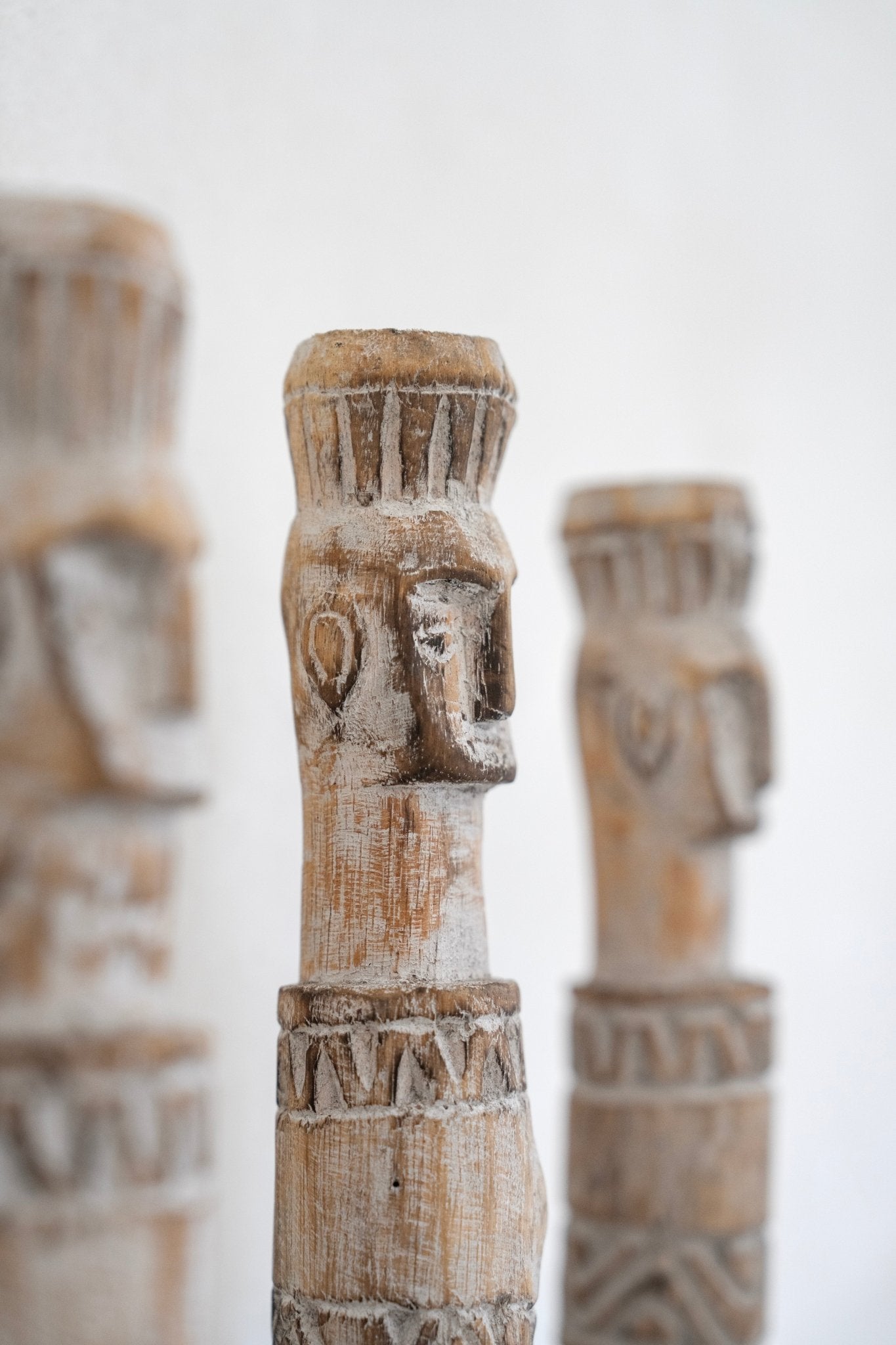 Kayu Totem Statue Set - BHM HomeMirrors and Wall hooks