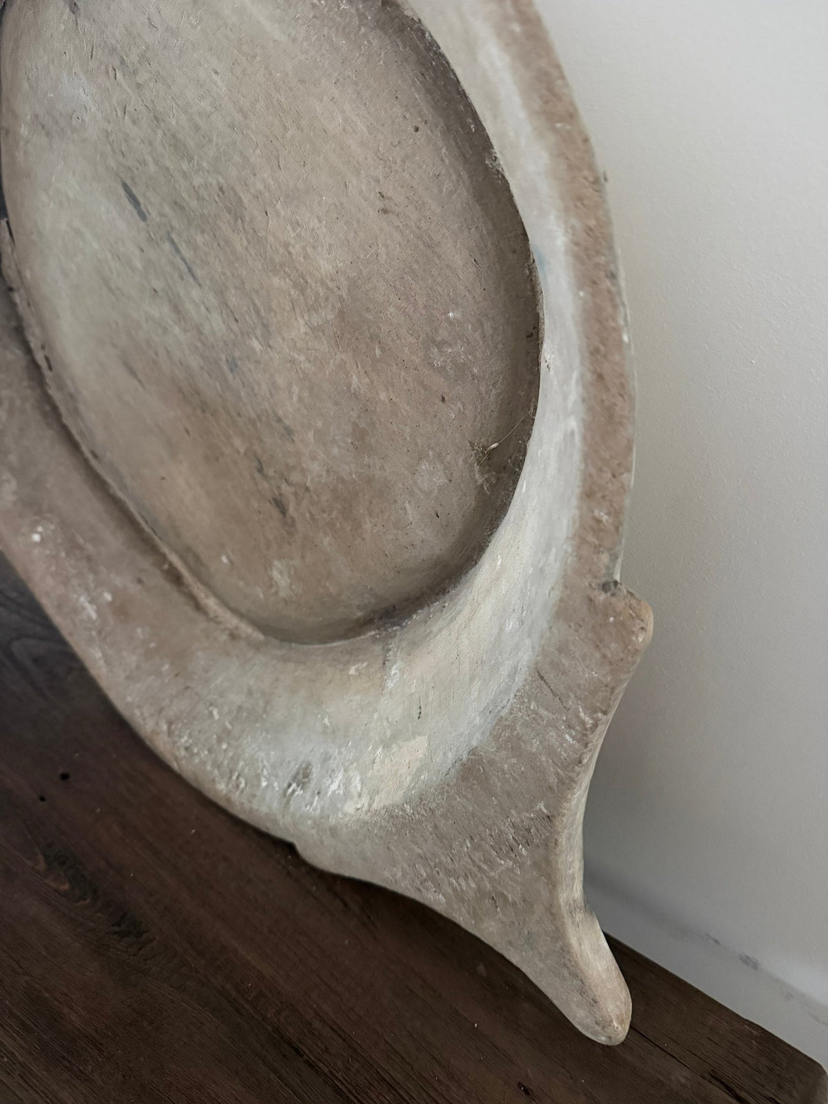 Oversized Vintage Chapati Bowl | Bleach - BHM HomeBoards Bowls and Trays