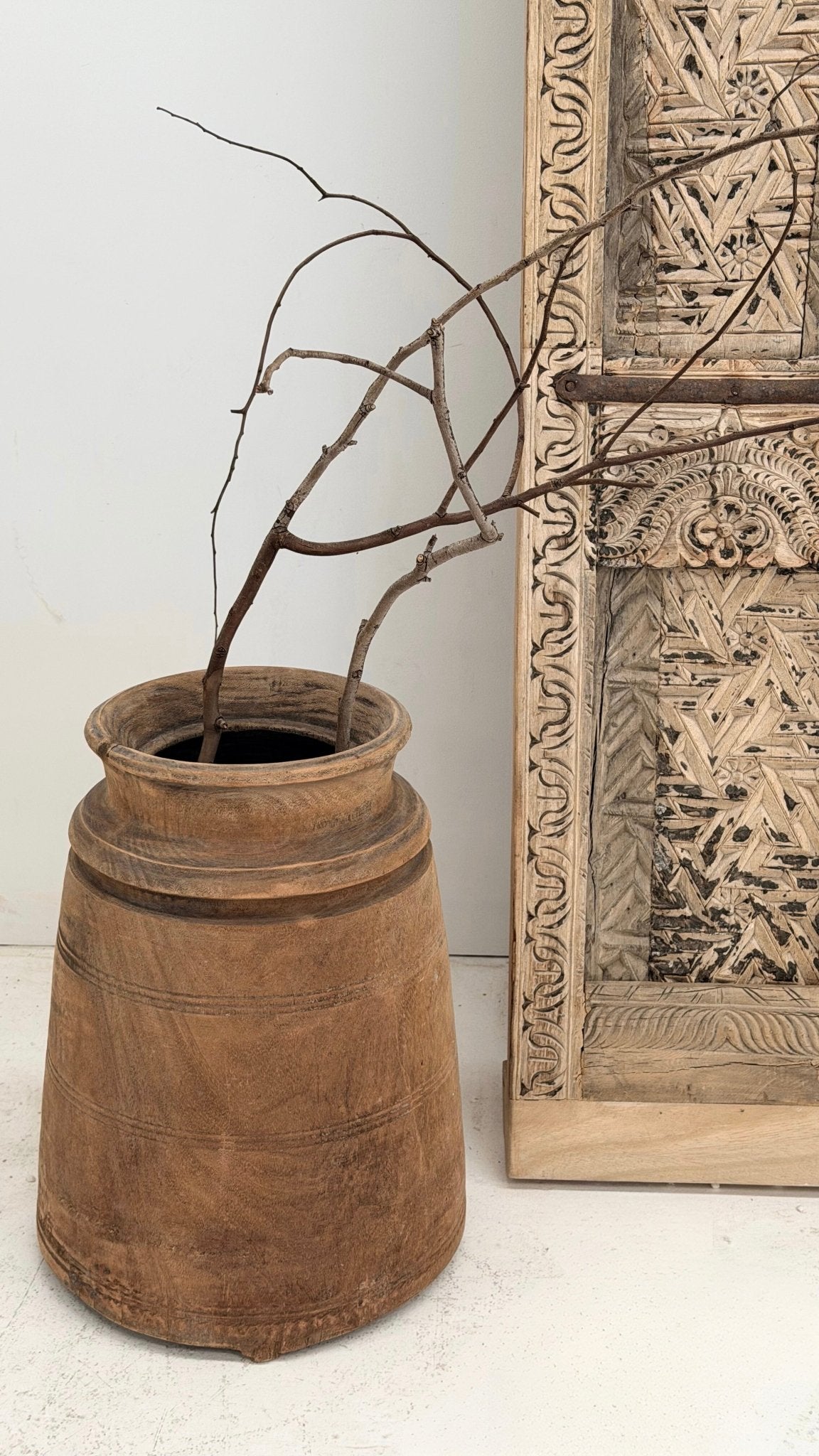 Oversized Vintage Pot - BHM HomePots and Vases