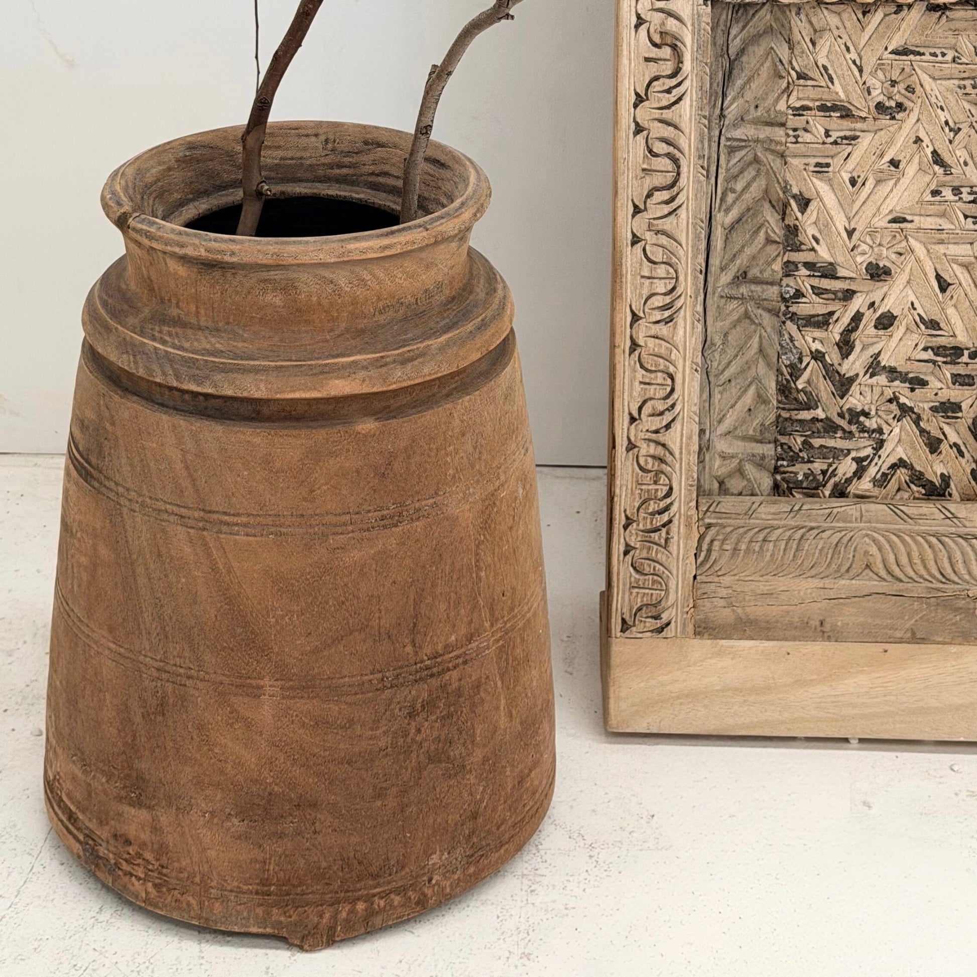 Oversized Vintage Pot - BHM HomePots and Vases