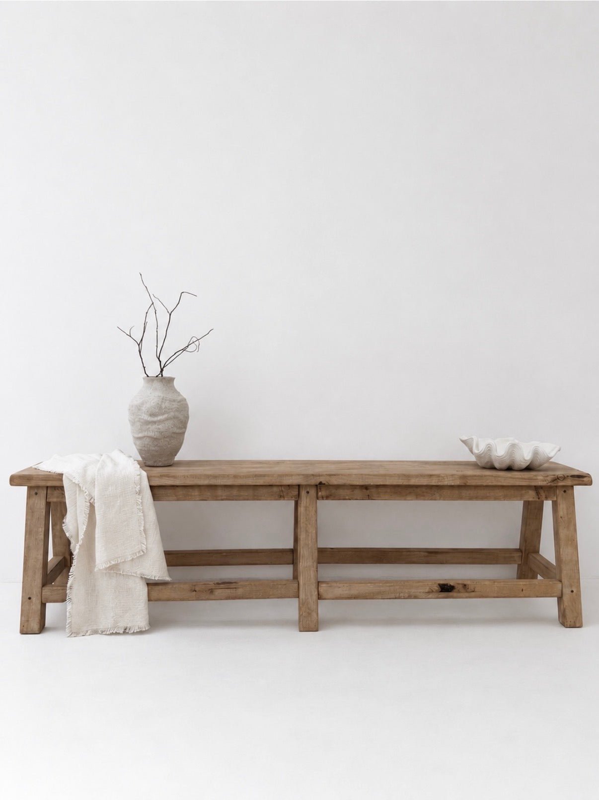 Rustic Natural Bench - BHM HomeStools and Benches