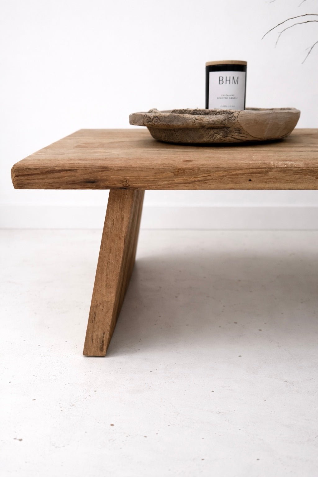 Rustic Teak Coffee Table | Style 1 - BHM HomeConsoles