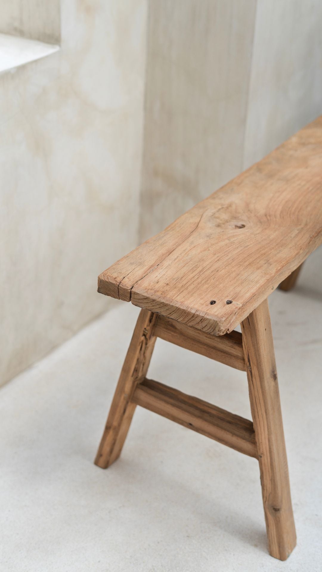 Rustic Wooden Bench - Natural PRESALE - BHM HomeStools and Benches