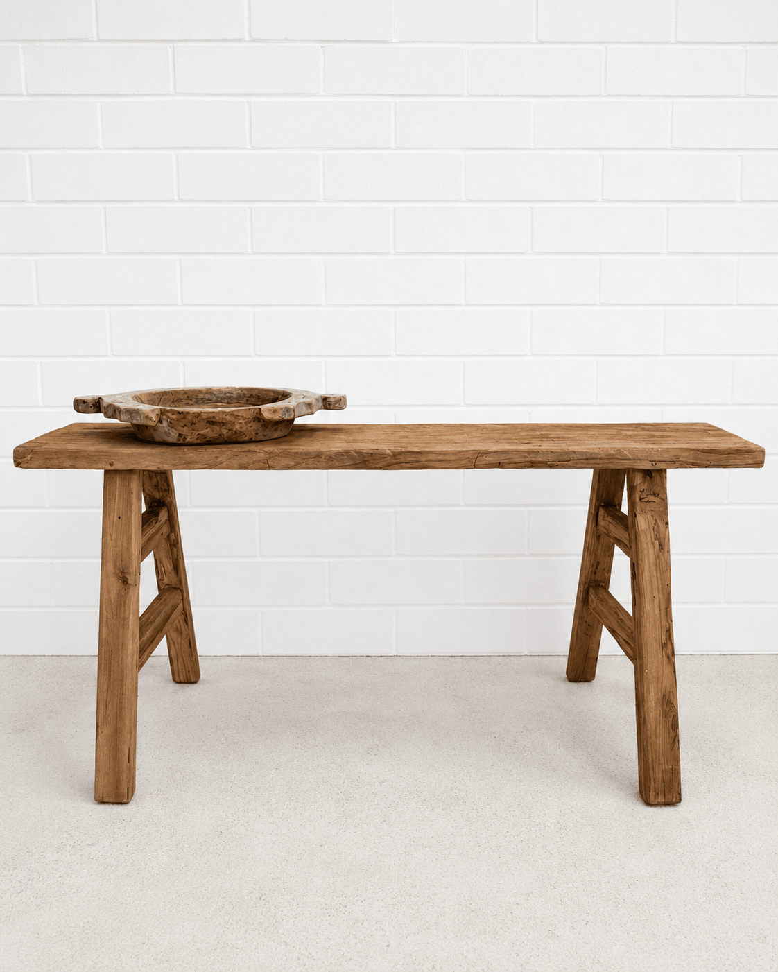 Rustic Wooden Bench Style 3 - BHM HomeStools and Benches