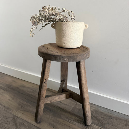 Stool | Soft Taupe - BHM HomeStools and Benches