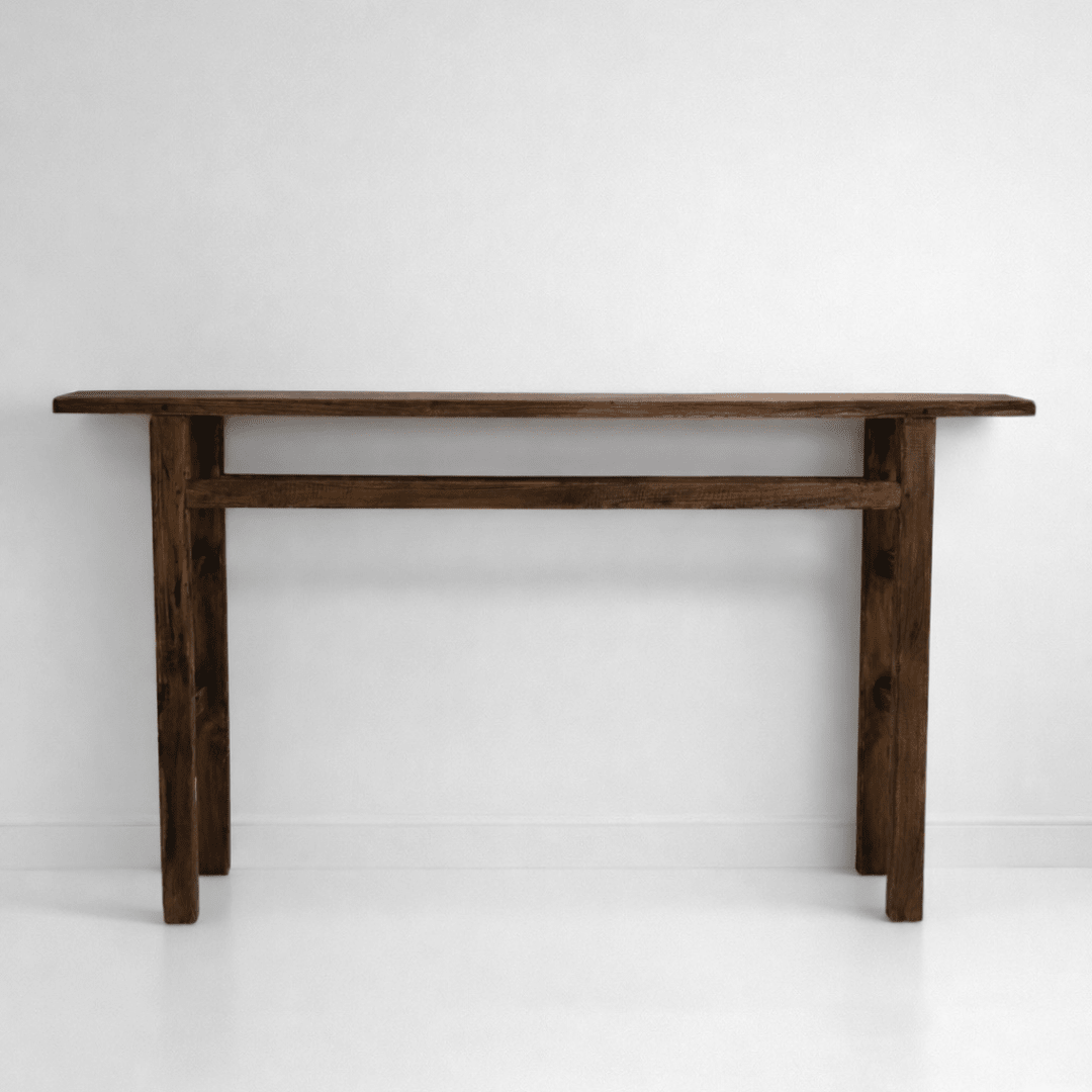 Teak Console | Smoked Oak - BHM HomeConsoles