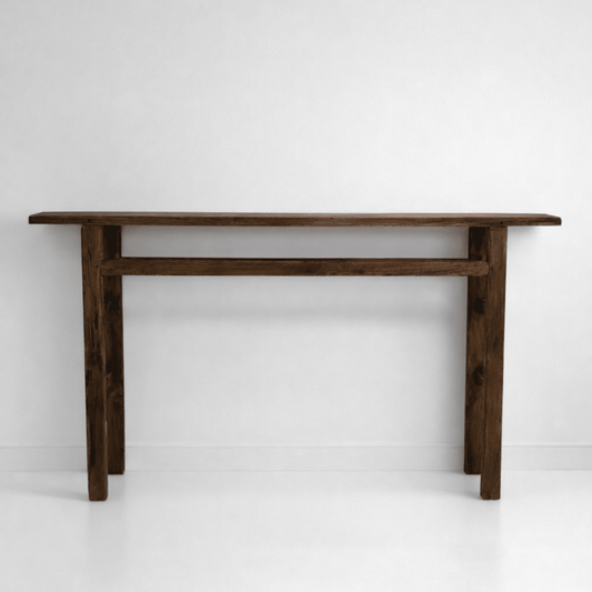 Teak Console | Smoked Oak - BHM HomeConsoles