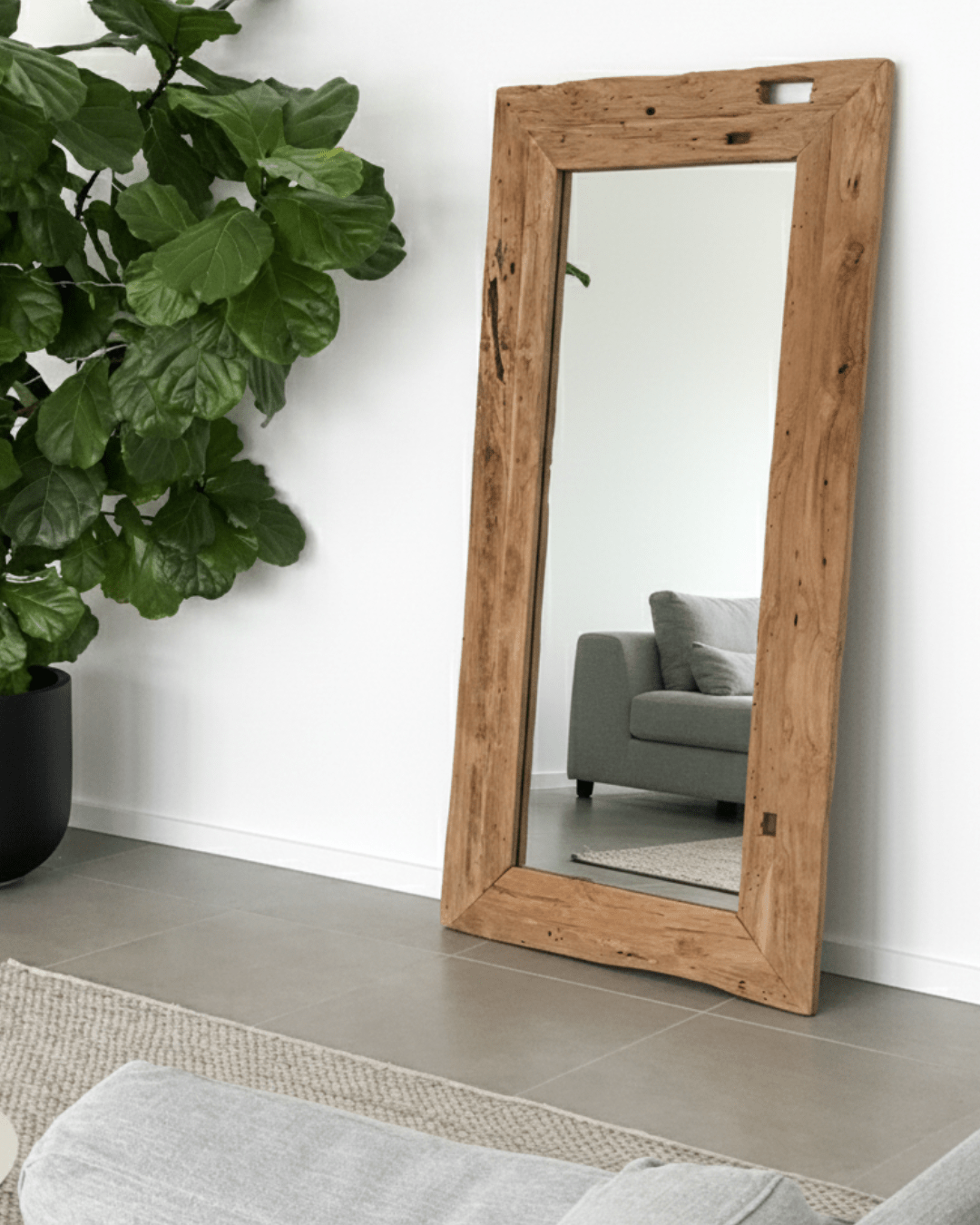 Teak Mirror | Style 1 - BHM HomeMirrors and Doors