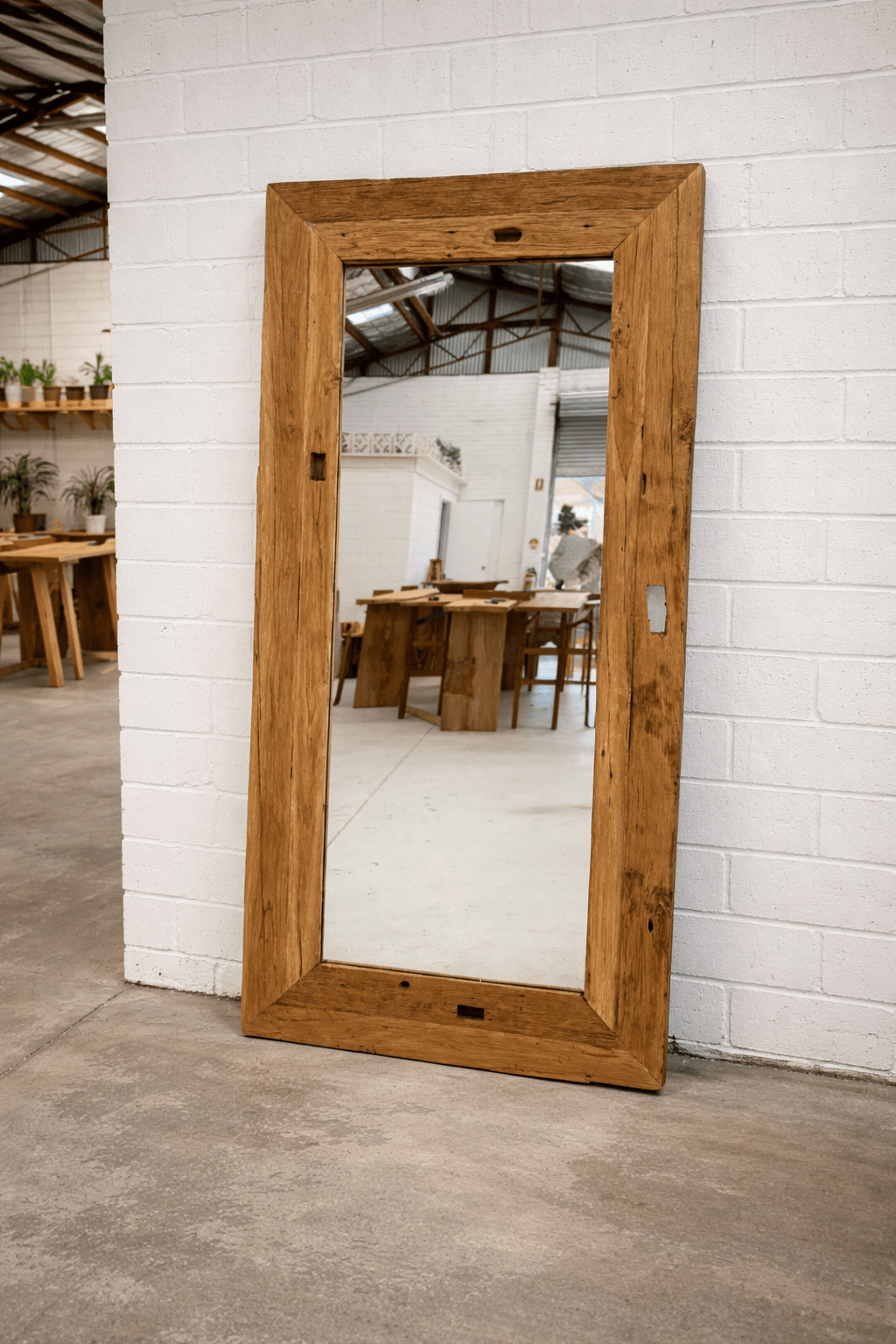 Teak Mirror | Style 2 - BHM HomeMirrors and Doors