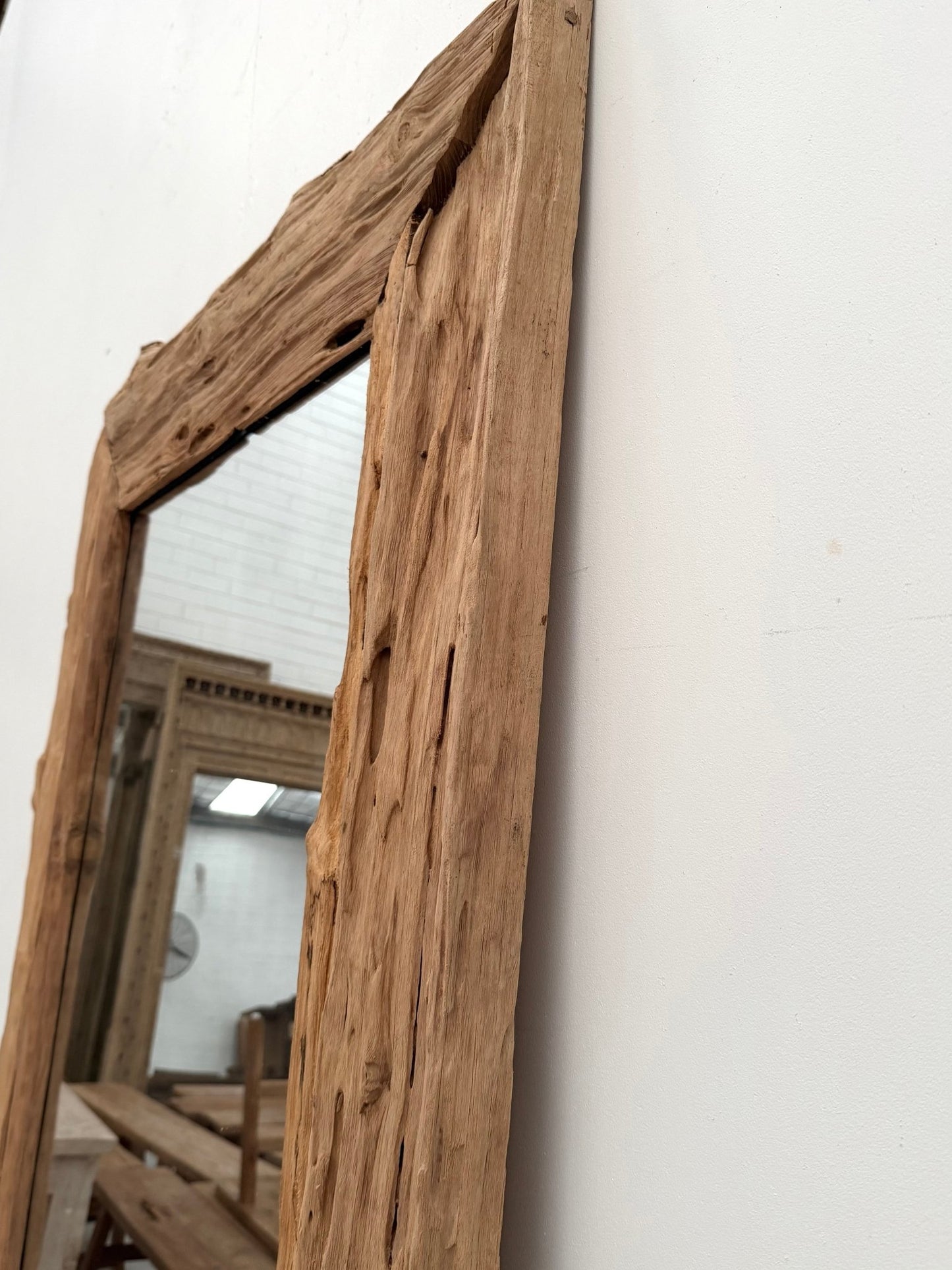 Teak Mirror | Style 3 - BHM HomeMirrors and Doors