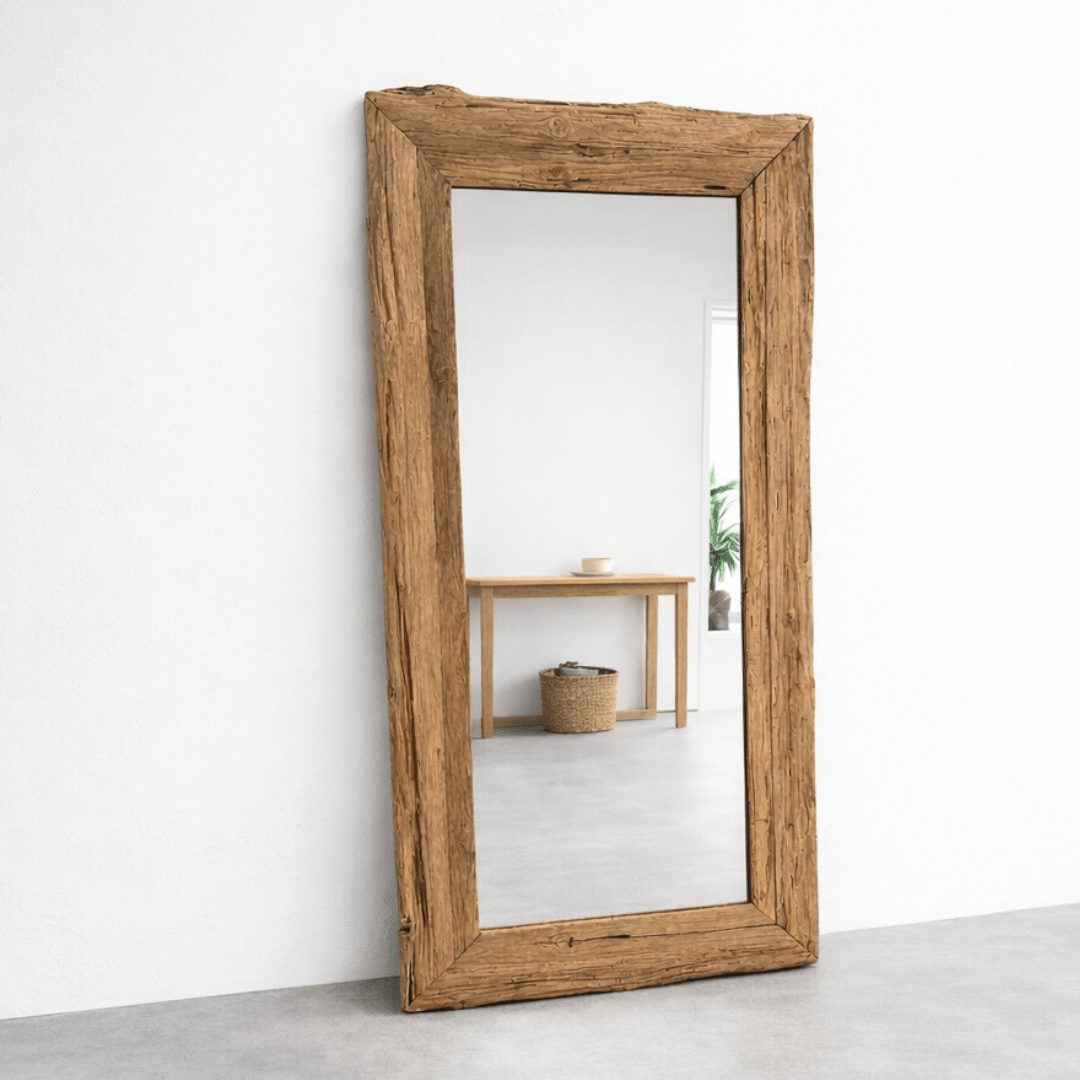 Teak Mirror | Style 3 - BHM HomeMirrors and Doors