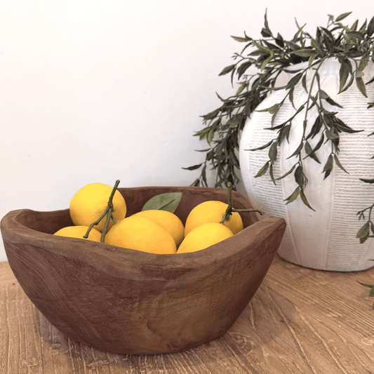 Teak Root Bowl - BHM HomeBoards Bowls and Trays