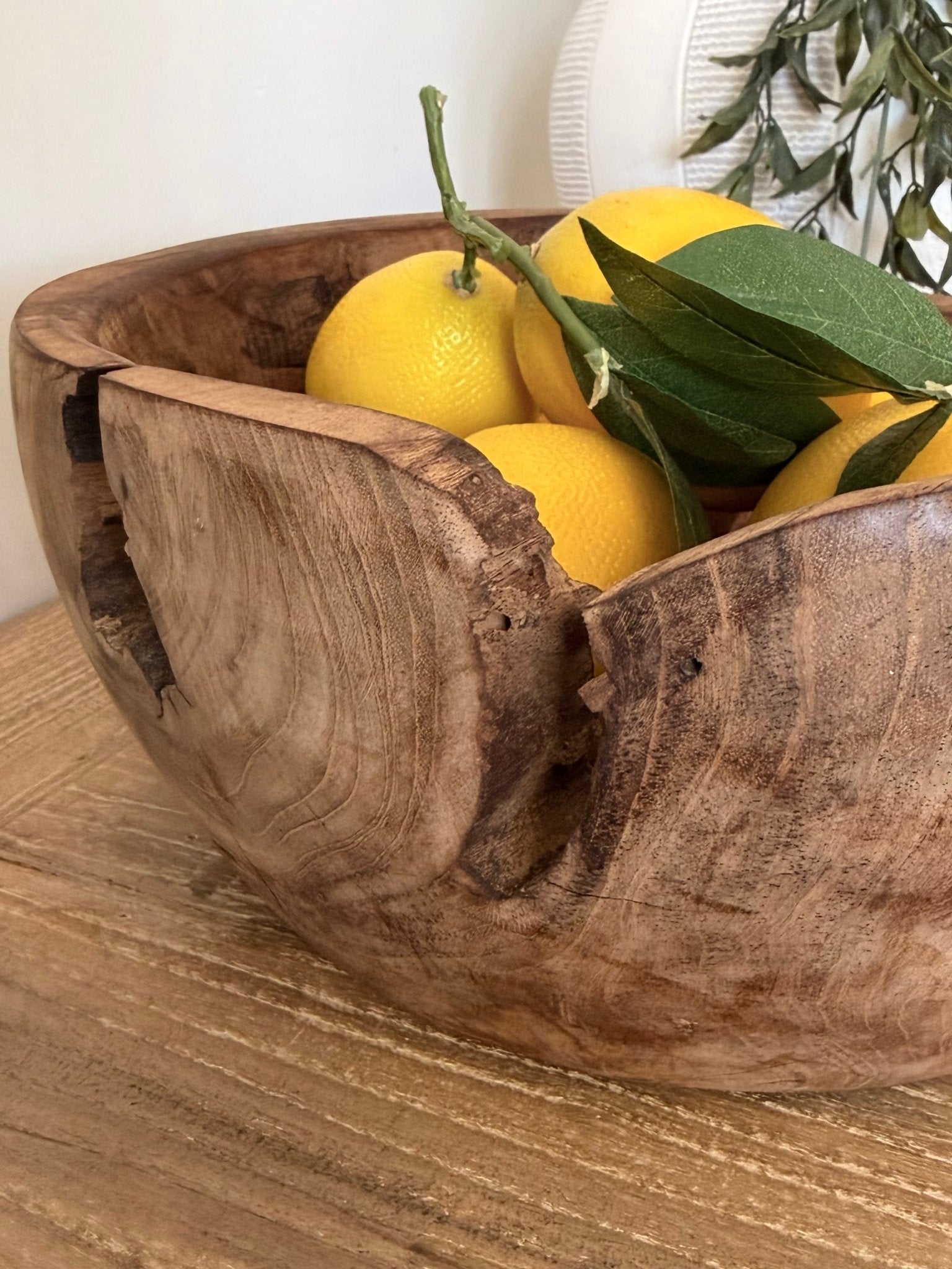 Teak Root Bowl - BHM HomeBoards Bowls and Trays