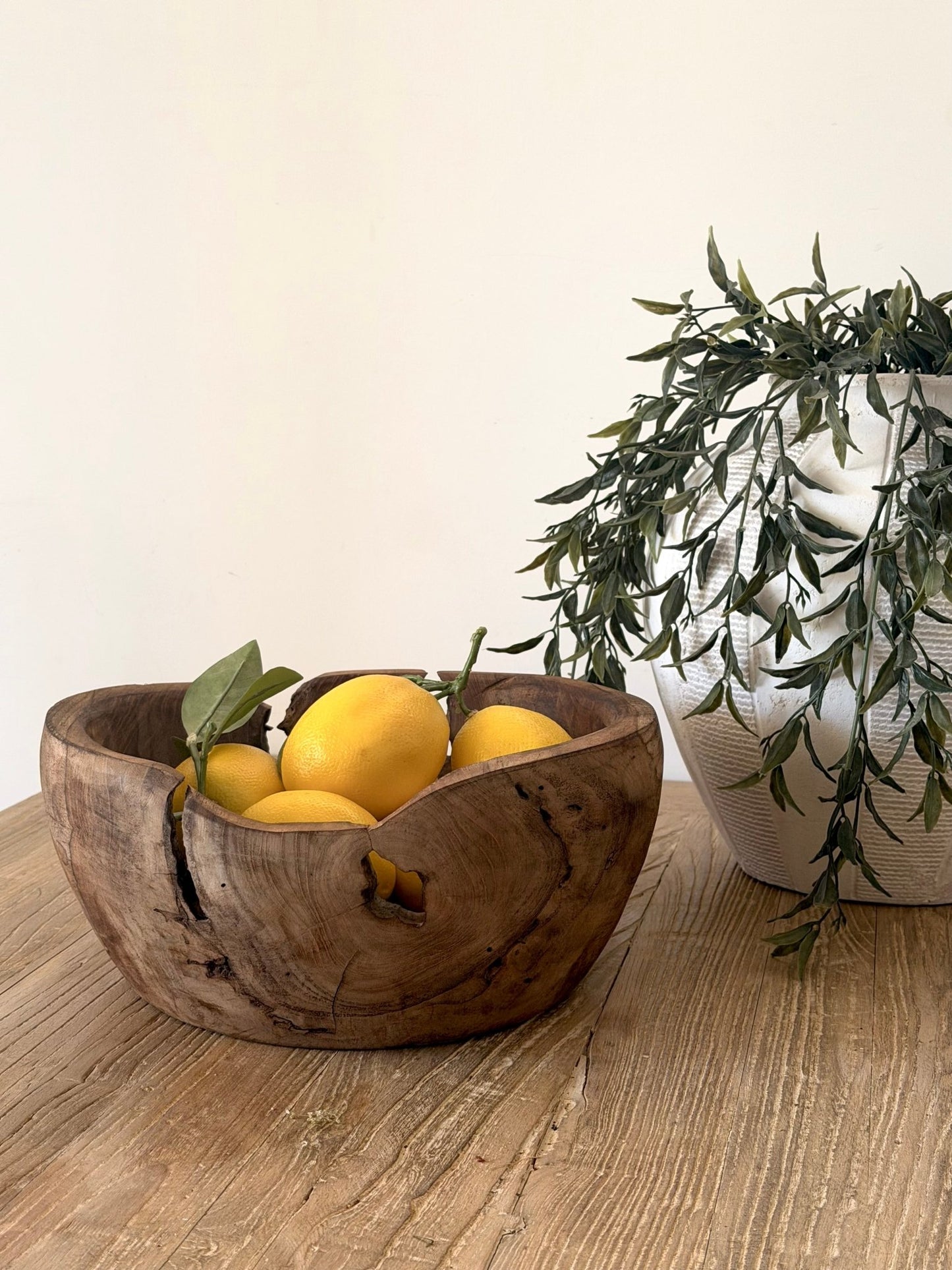 Teak Root Bowl - BHM HomeBoards Bowls and Trays