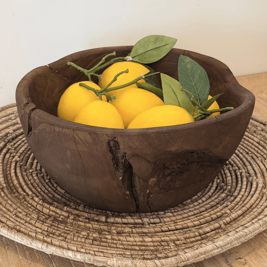 Teak Root Bowl - BHM HomeBoards Bowls and Trays