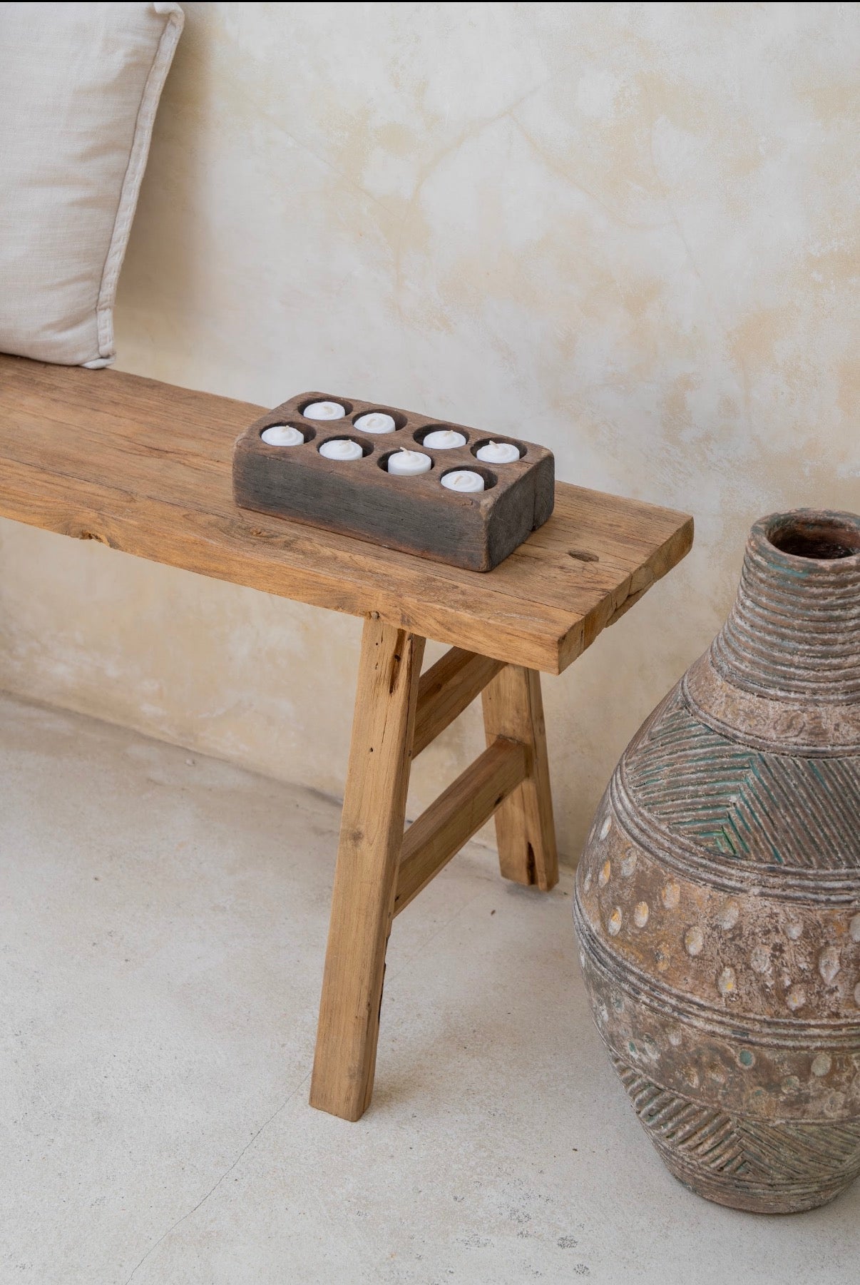 Tealight Wooden Box 8 - BHM HomeBoards Bowls and Trays