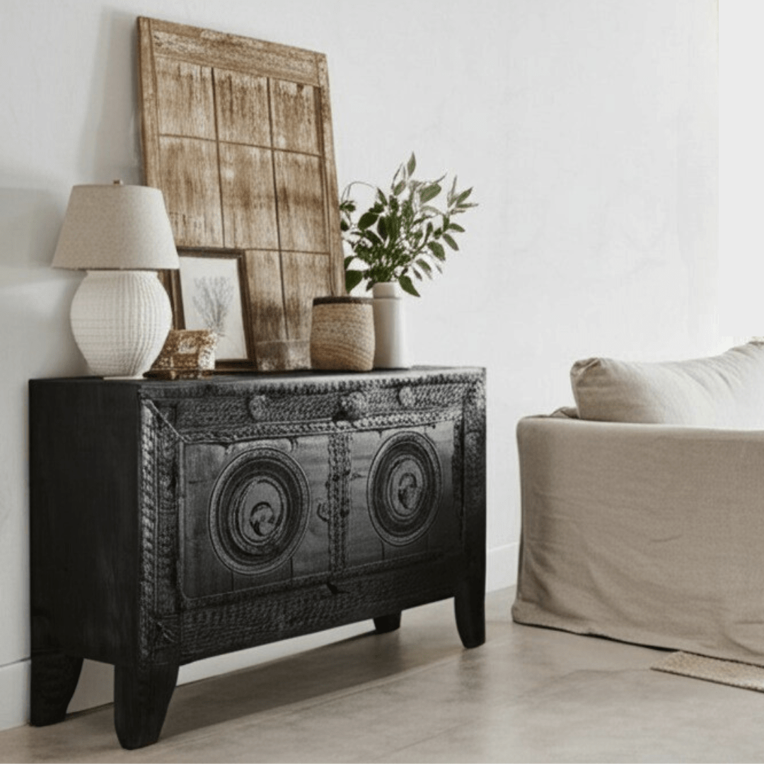Vintage Almirah Cupboard - BHM HomeConsoles