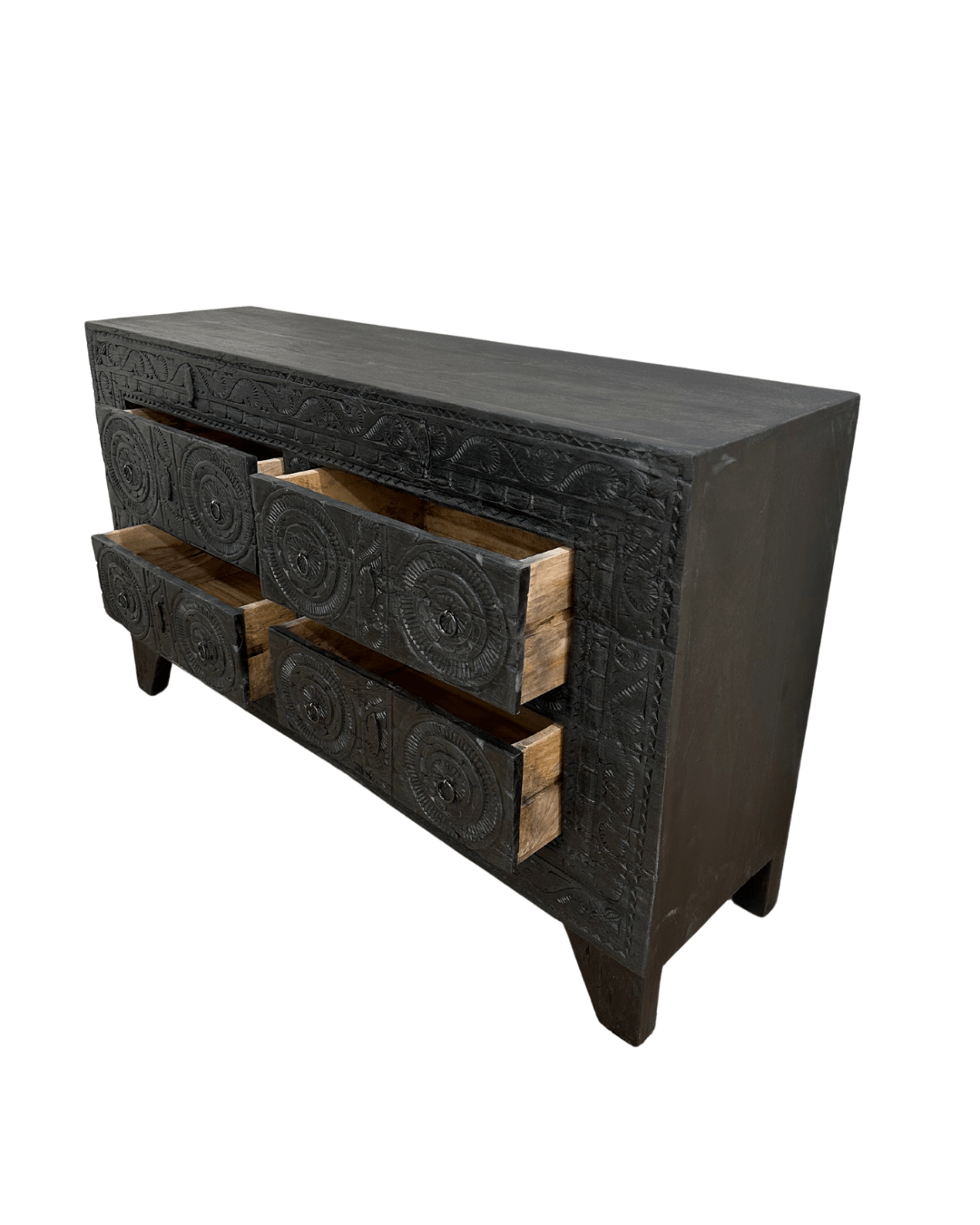 Vintage Almirah With Draws - BHM HomeConsoles