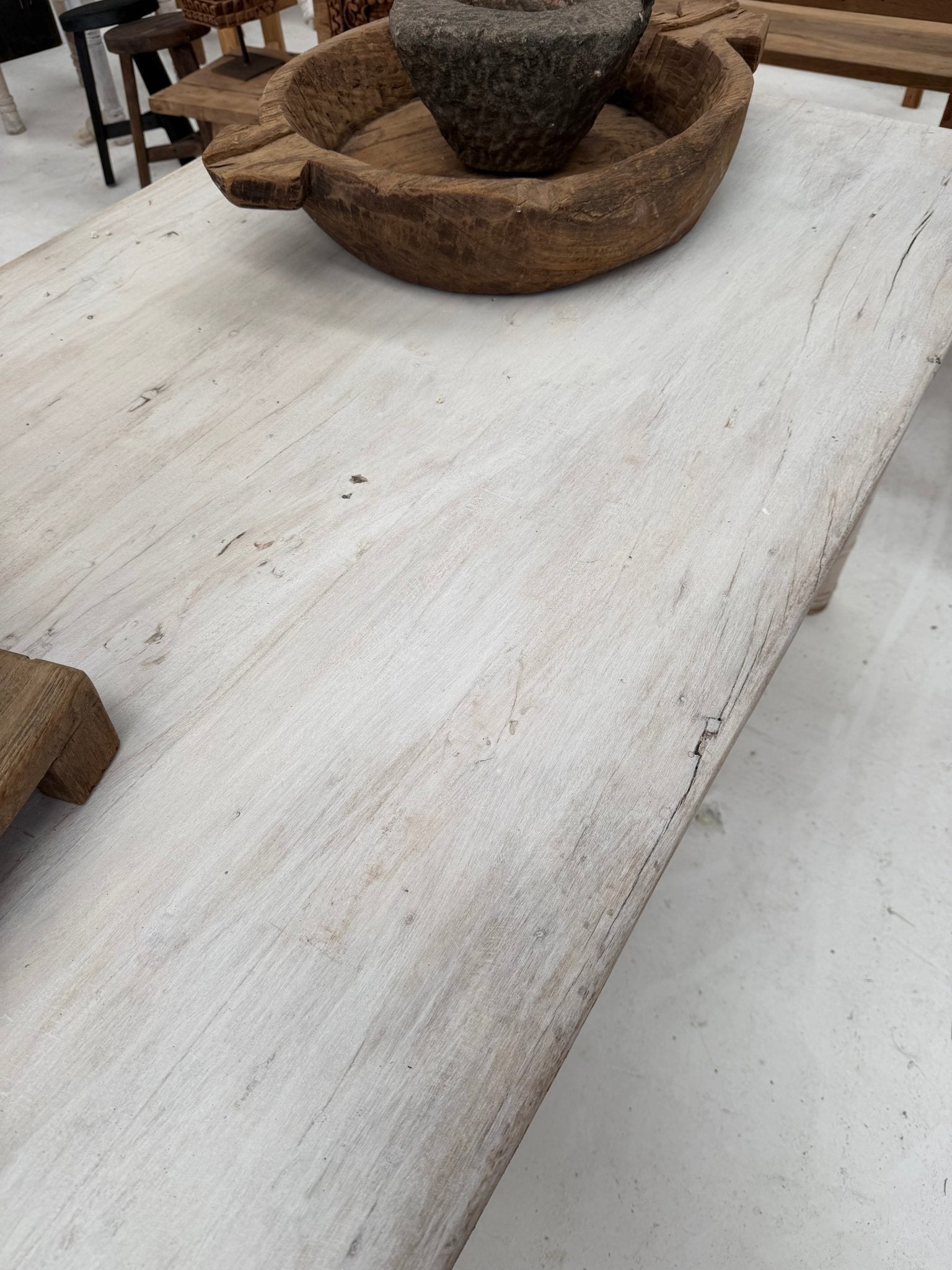 Vintage Indian Table - BHM HomeConsoles