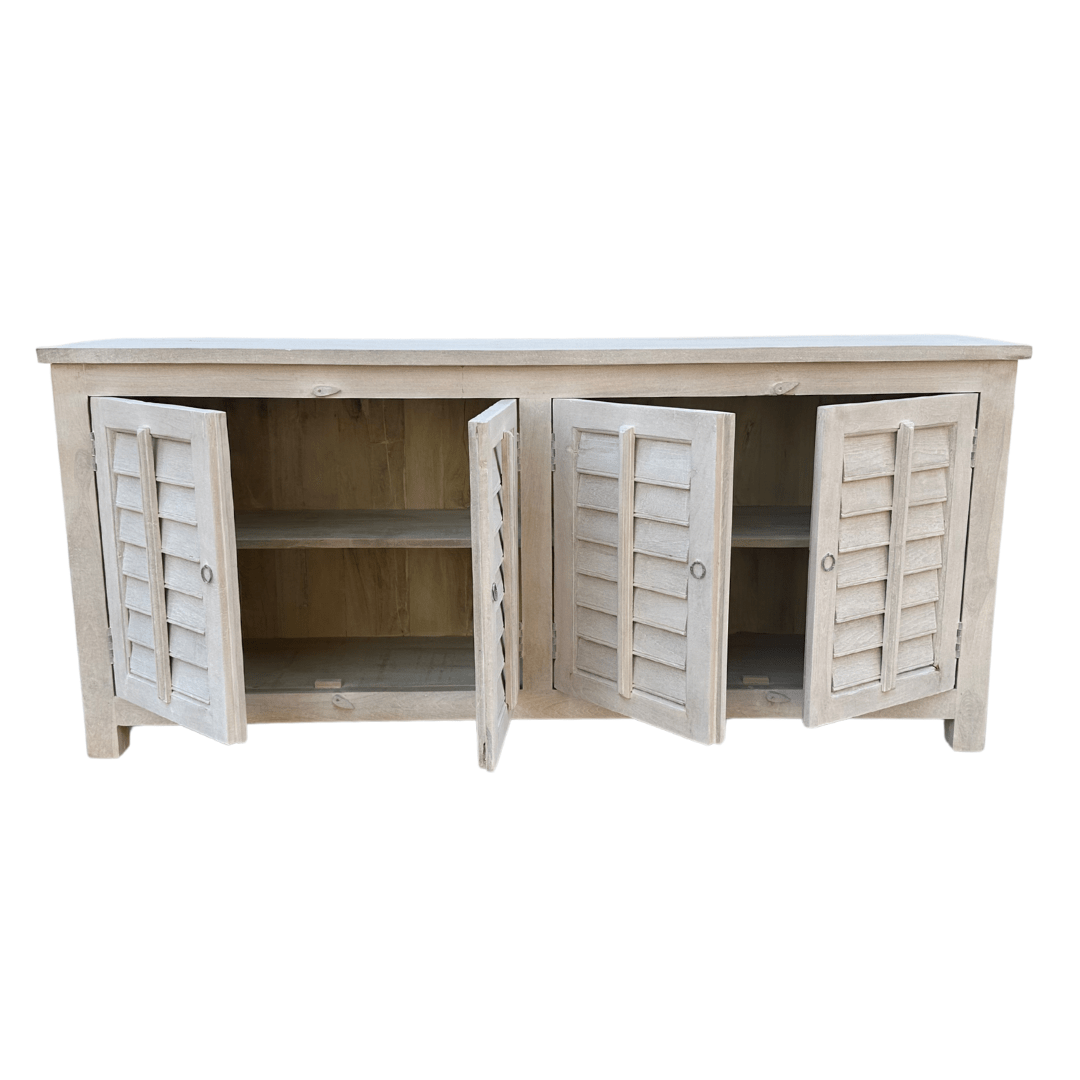 Vintage Shutter Sideboard - BHM HomeConsoles