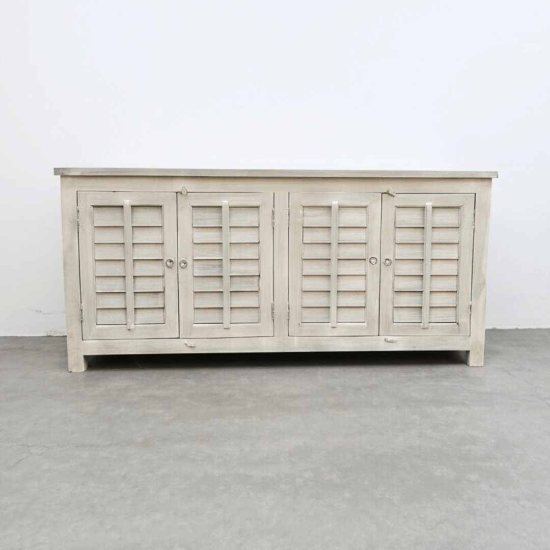 Vintage Shutter Sideboard - BHM HomeConsoles