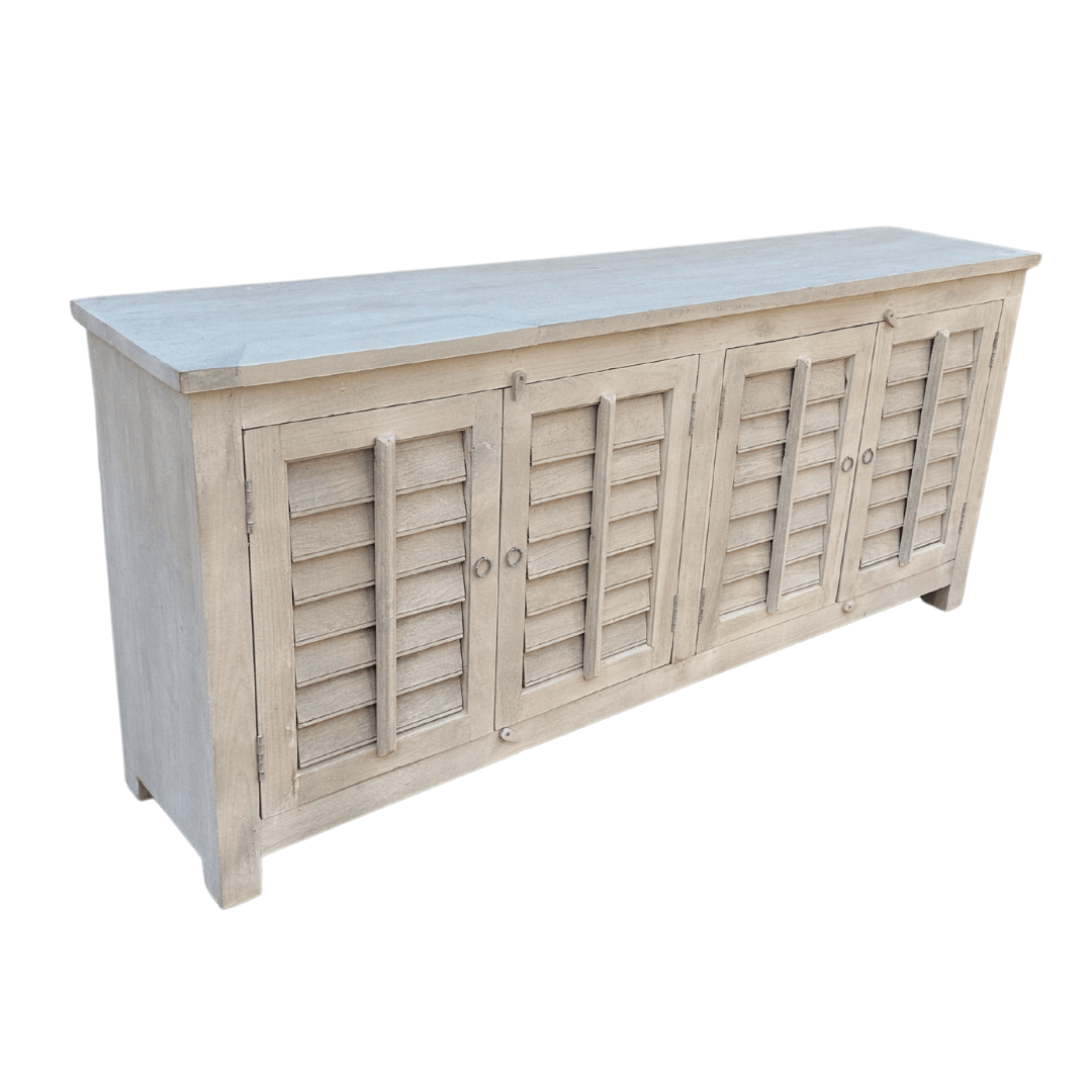 Vintage Shutter Sideboard - BHM HomeConsoles