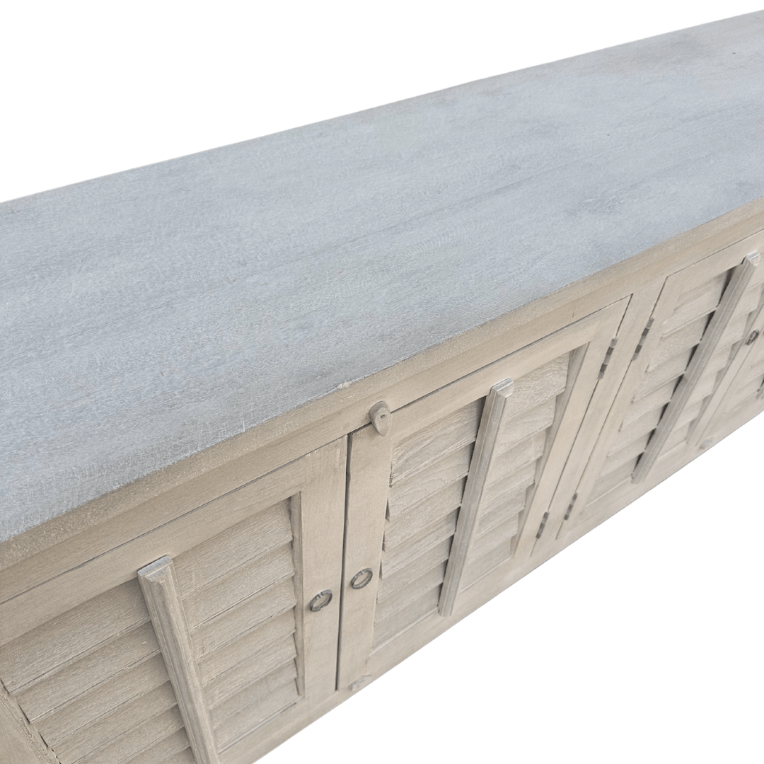 Vintage Shutter Sideboard - BHM HomeConsoles