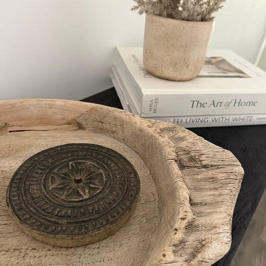 Vintage Stone Coaster | Style 2 - BHM HomeBoards Bowls and Trays