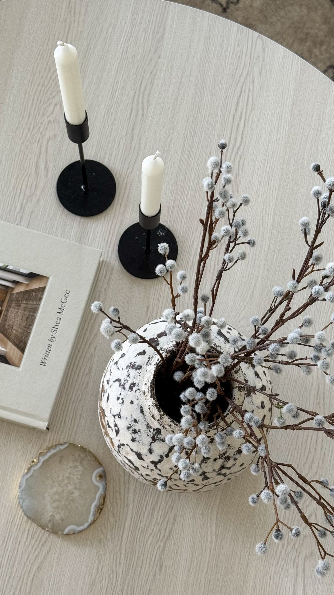 Vintage Vessel Whitewash - BHM HomePots and Vases