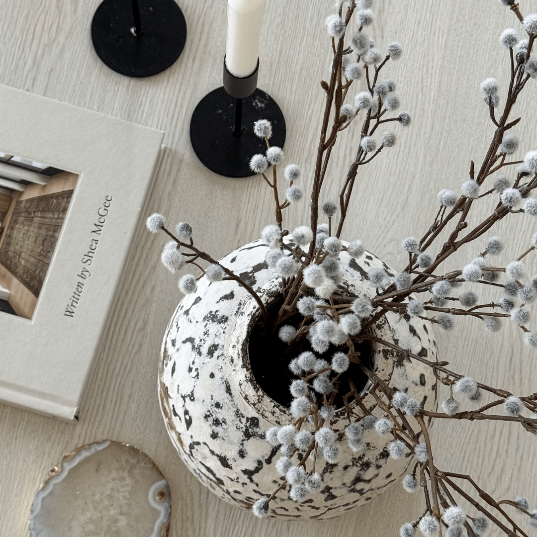 Vintage Vessel Whitewash - BHM HomePots and Vases