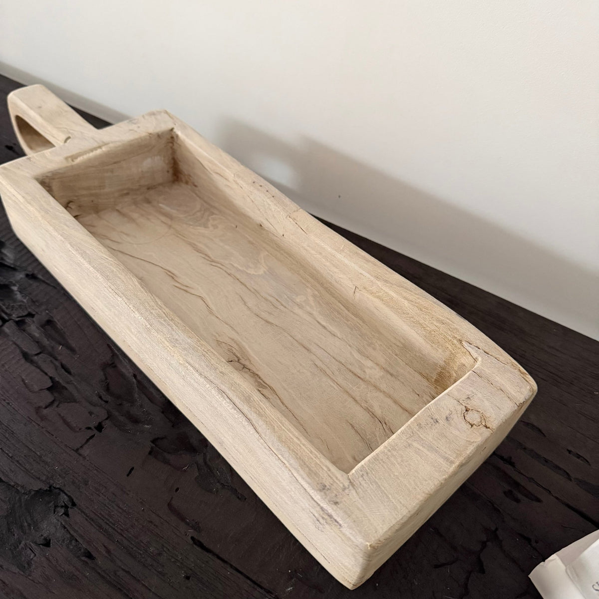 Vintage Wooden Tray | Bleach - BHM HomeBoards Bowls and Trays