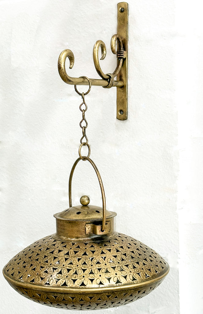 Brass Wall Mounted Lantern